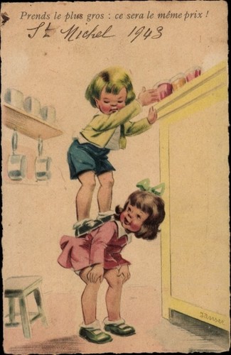 Künstler janser nehmen - ak,