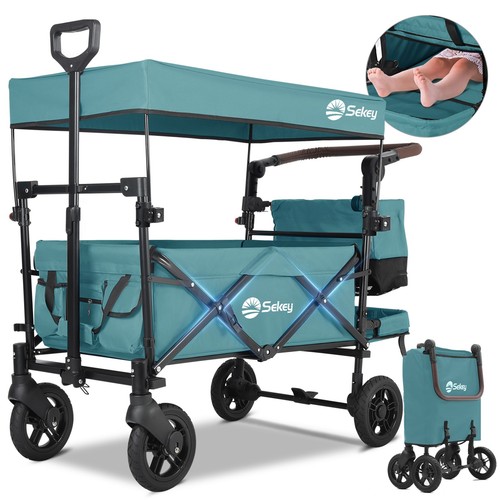 150kg 110l bollerwagen faltbar - 150kg,