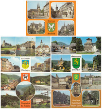5 DDR Ansichtskarten /