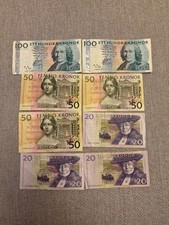 Schwedische Kronen Scheine -