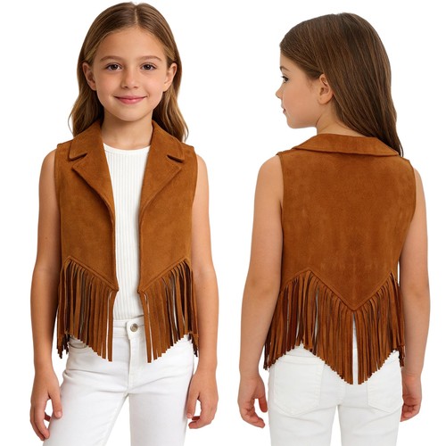 Kinder jacke wildleder western - kinder,