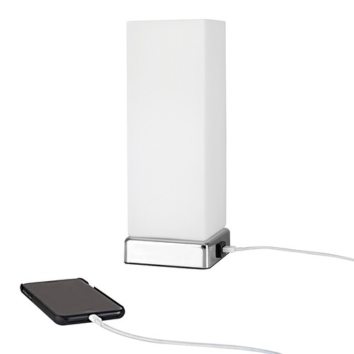 Touch tischlampe chrom usb - touch,