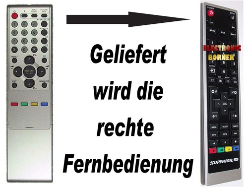 Ersatz fernbedienung für - fernbedienung,