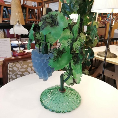 Murano glas traube tischlampe - murano,