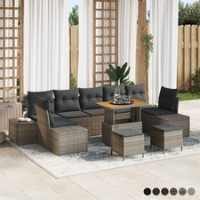 Garten Sofa Set Poly Rattan