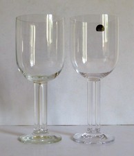 ROSENTHAL STUDIO " CUPOLA "  2 WEINGLÄSER  MIT DOPPELSTIEL H = 20 CM