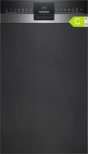 Siemens Geschirrspüler 45cm teilintegriert Edelstahl Zeolith Home Connect