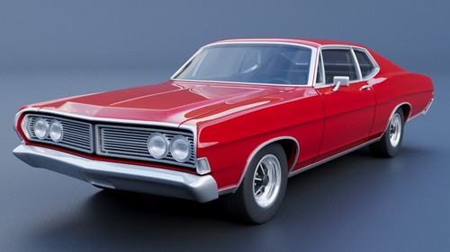 Ford galaxie 500 fastback 1968 - 500,