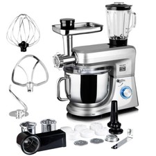 Küchenmaschine mit Zubehör X3500W Mixer Rührgerät Kneter Planetenrührwerk Hacken
