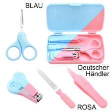 Baby Nagelschere Set Schere Nagelknipser Nagelfeile Pinzette Nase Nagelpflegeset