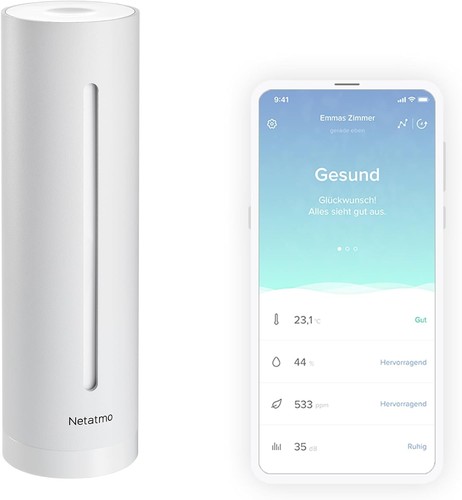 Netatmo smarter raumluftsensor - smarter,