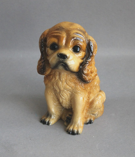 Hund sitzend figur vintage - sitzend,