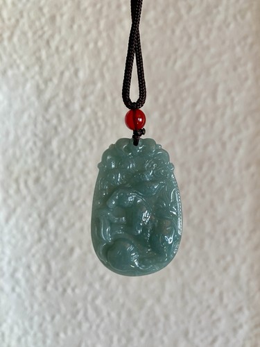 Halskette mit jade - halskette,