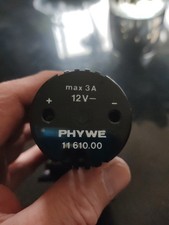 Phywe Elektromotor m. Getriebe 12V Gleichspannung, 3A, Phywe Lehrmittel 11610.00