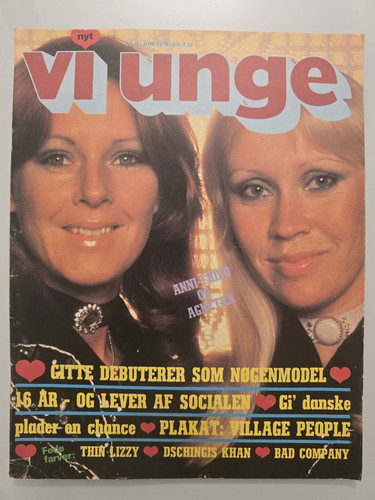 Abba very rare newspaper - -,