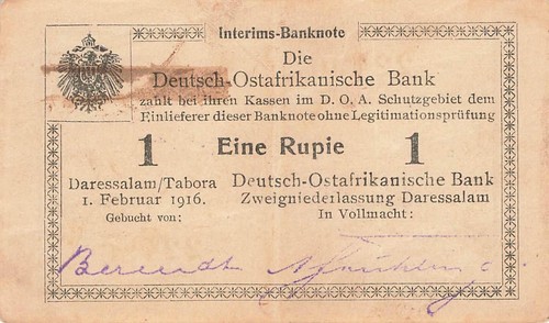 Doa rupie 1916 - rupie,