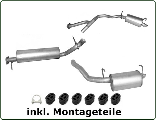 Auspuff set land rover - set, range