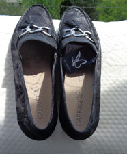 Schwarz glänzende Halbschuhe