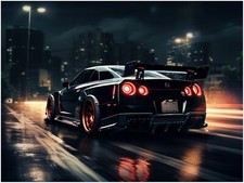 Poster - Nissan Skyline GTR -