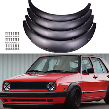 4X Radlauf Verbreiterung Kotflügelverbreiterung für VW GOLF 2 Heckscheiben