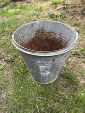 alter Zinkeimer Eimer 10 L