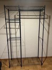 Offener Kleiderschrank Schwarz 