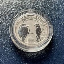 1/10 Oz Kookaburra 2023 Platin Münze in Kapsel