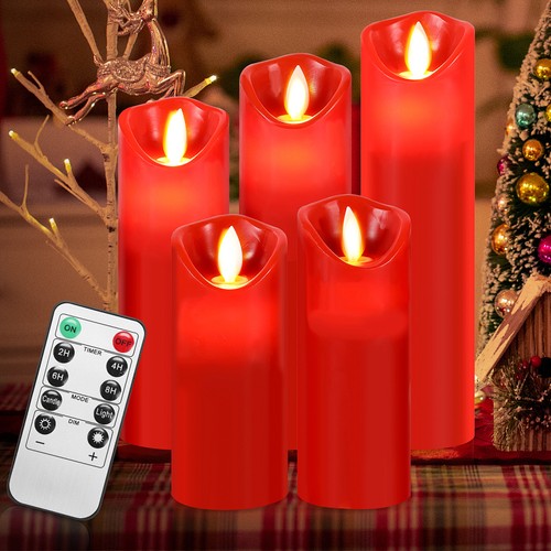 5er led kerzen - kerze, timer