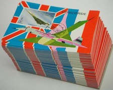 1972 Ajman; 450 ungezähnte  Blocks Concorde, gest./CTO, Bl. 531, ME -,-