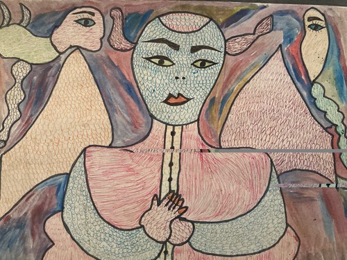Art brut zeichnung - art,