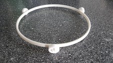Drehtellerring Antriebsring mit 3 Rollen für Mikrowelle D = 18,5 cm weiss