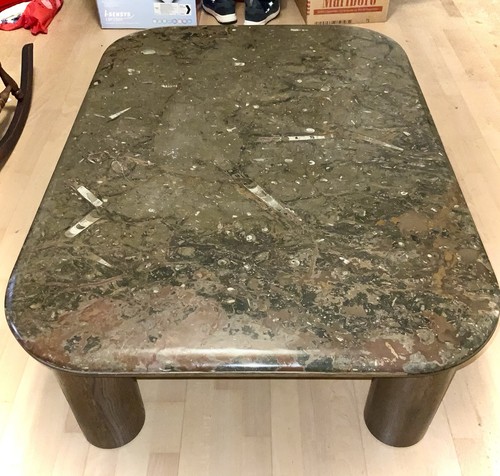 Couchtisch sofatisch fossile - sofatisch,