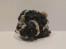 Cerussit xx Baryt xx Bleiglanz