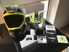 MTB Fullface Helm Oneal Blade Hyperlite IPX Downhill DH Oxyd Größe: M (57/58 cm)