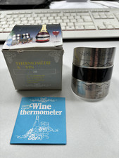 Weinthermometer  Metallflaschenband Crystal Wine Thermometer Wein