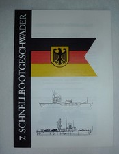 Broschüre, 7. SCHNELLBOOTGESCHWADER,  ,Bundesmarine, Bilder+ Chronik