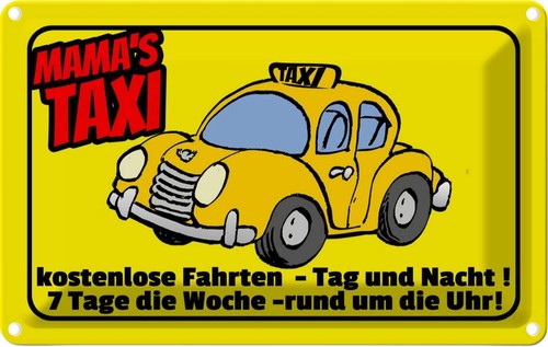 Blechschild 20x30 mamas - blechschild, cm