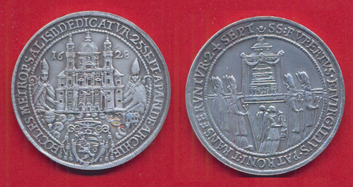 Medaille salzburg 2 taler - salzburg,