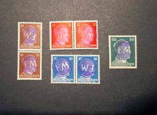 Lot Lokalausgaben ab 1945: Fredersdorf ** Aufdr. kopfstehend alle geprüft (109)