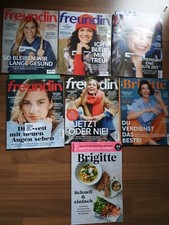 8x  freundin / brigitte / brigitte extra  2024/2025  alle neuwertig konvolut