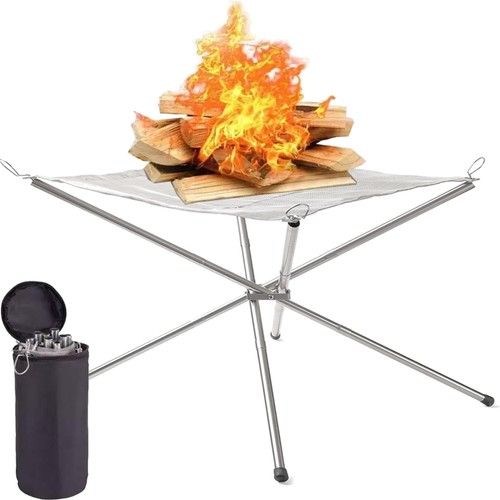 Feuerschale edelstahl faltbar - edelstahl,