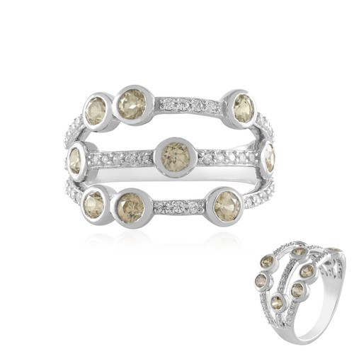 Cavill ring 925 silber platin - 925,