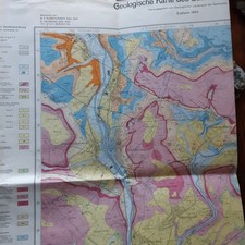 Geologische Karte Saarland