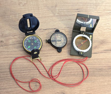 3x Vintage Kompasse Konvolut