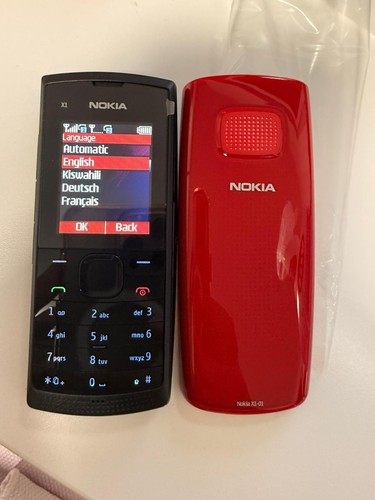 Nokia red dual sim - x1-01,