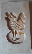 Holzmodel Springerle HAHN Tier 15 x 8,7 cm Back Form