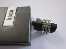 KADO Edelstahlring kombination Gr. 56 Steinbesatz