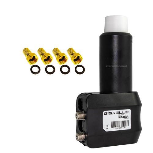 Gigablue rocket twin - rocket, lnb