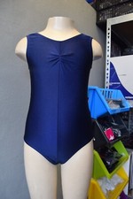 Marineblaues Lycra gerafftes