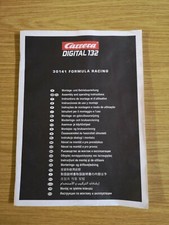 Betriebsanleitung für Formula Racing 30141 Carrera Digital 132 